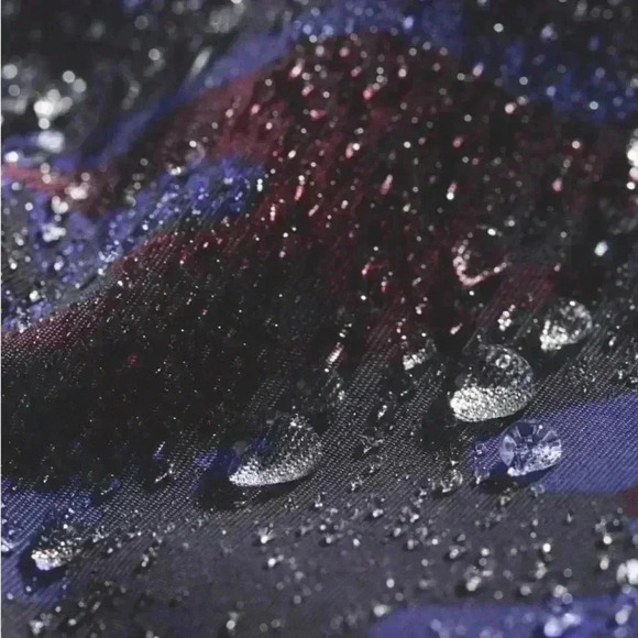 Lululemon Rain For Daze Jacket II in Hounds Camo Emperor Blue Black - Picture 12 of 12